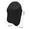 Universal Car Neck Pillow Neck Support Pillow 3D Nappa Leather Memory Foam Head Pillow for Car Pain Relief Travel Neck Support