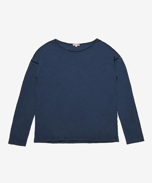 Bensimon [Paris Collection] Tee Shirt Bertille - Indigo Indigo/42
