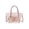 Disney Sherry May Plush Tote Bag Women Tote Bag Pink White 400060362344