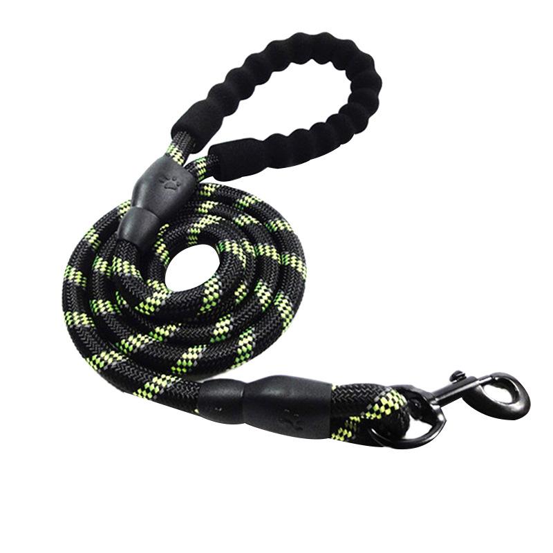 New dog leash pet products leash reflective nylon round rope walking dog rope dog leash dog chain
