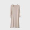 Camicia da notte da donna a maniche lunghe in modal – Ampia, sottile e perfetta per pigiami primaverili ed estivi