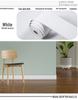Waterproof Imitation Tile Skirting Board Sticker: Self-Adhesive, Thickened Marble, Solid Color, Wood Grain Wainscoting.