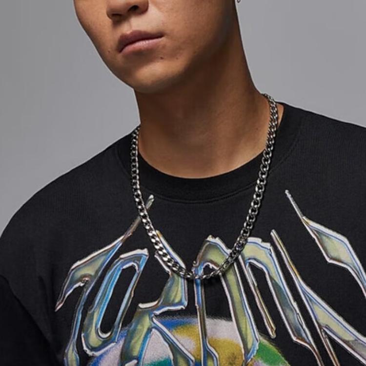 New Jordan As M J T Shirts Men's Black HJ2349-010