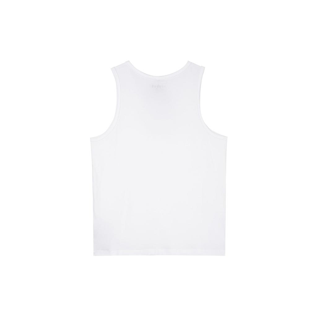 Jordan Men Embroidery Logo Tank White FQ6990-100