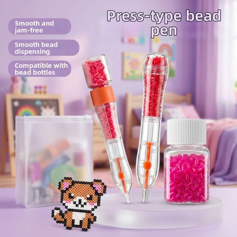 Für 2,6 mm Perlen Perlenplatzierungsstift Ergonomischer Griff Perlenpositionierungsstift Kindergeschenke