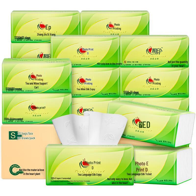 Heart to Heart Soft Pack Facial Tissues, 3-Ply