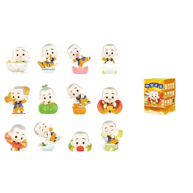 New POP MART A Little Zen Monk Zen Retreat Delicious Collection Blind Box Products Single Mystery Box/Full Box 12 Pcs 211000492