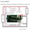 DC 100V 200V 500V 10A Digital Voltmeter Ammeter Blue Red 0-500V Voltage Meter Auto Car Mobile Power Voltage Tester Detector