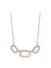 Cubic Round Necklace C24NB114