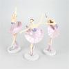 Pack/3pcs Magical Ballerinas Cake Decoration Ballerinas Theme Birthday Party Supplies Dancing Ballerinas Girl Figurine