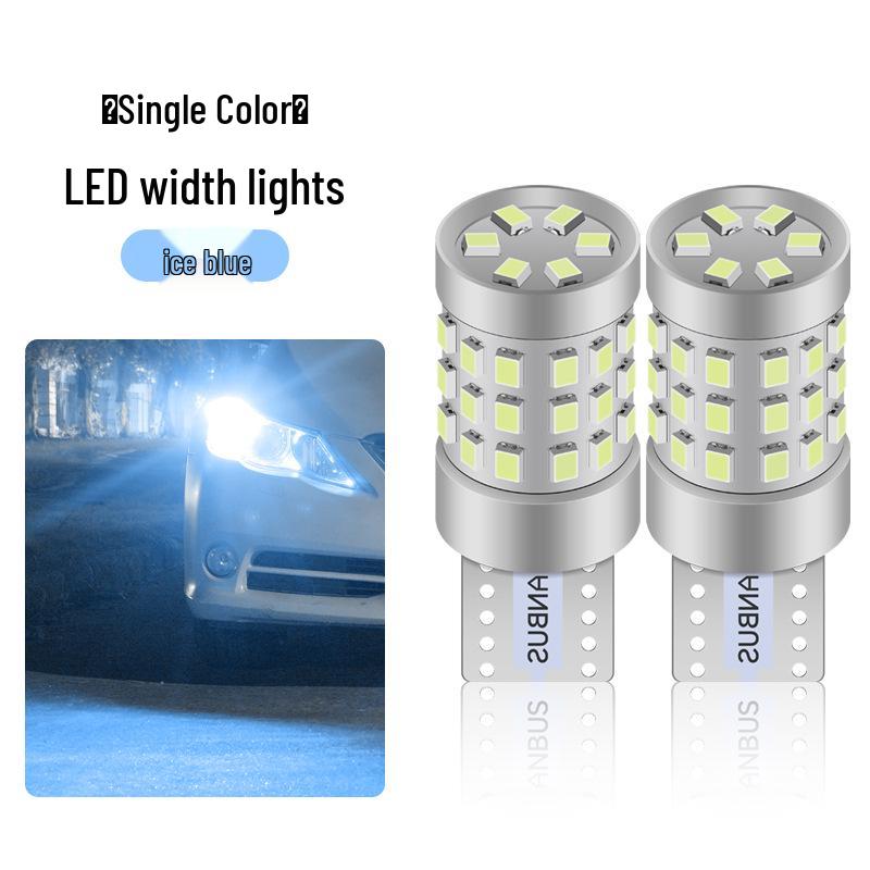 Motorcycle & Car Dual Color High Brightness T10/T15 42SMD Parking/Turn Signal W5W Tail Light Bulb