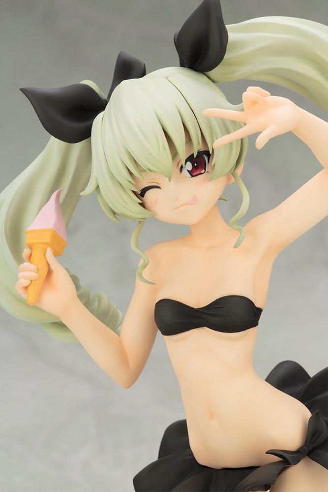 Kotobukiya Girls Panzer Movie Anchovy Swimsuit Scale PVC Painted Finished Figure & Ver. 1/7