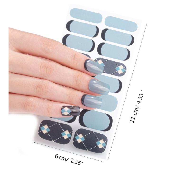 Nail Polish Sticker Nail Strips Nail Polish Art Stickers Wraps Sticker Nails
