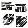 For BMW 3 Series F30 F31 Interior Decal Trim Stickers Glossy Carbon Fiber Style