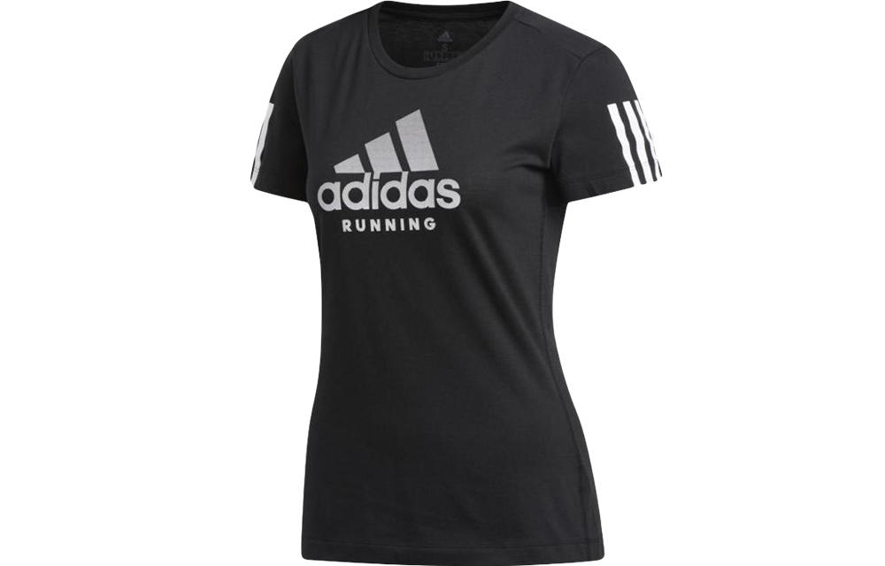 Adidas Set in Sleeve T Shirt Women s Black ED5864 S