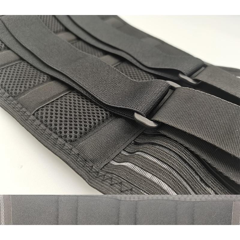 Sports Fitness Belt Double Pressurized Back Waist Belt Sports Elastic Belt Back Support Waist Belt