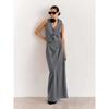 Fashion Wind Summer Fashion Vest Split Skirt Suit Tank Top and Split Skirt Set