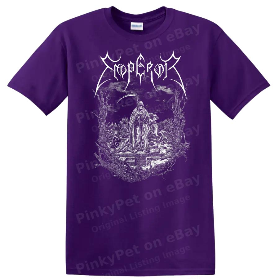 Grim Reaper Graphic T Shirt Dark Art Death Scene Heavy Metal Tee