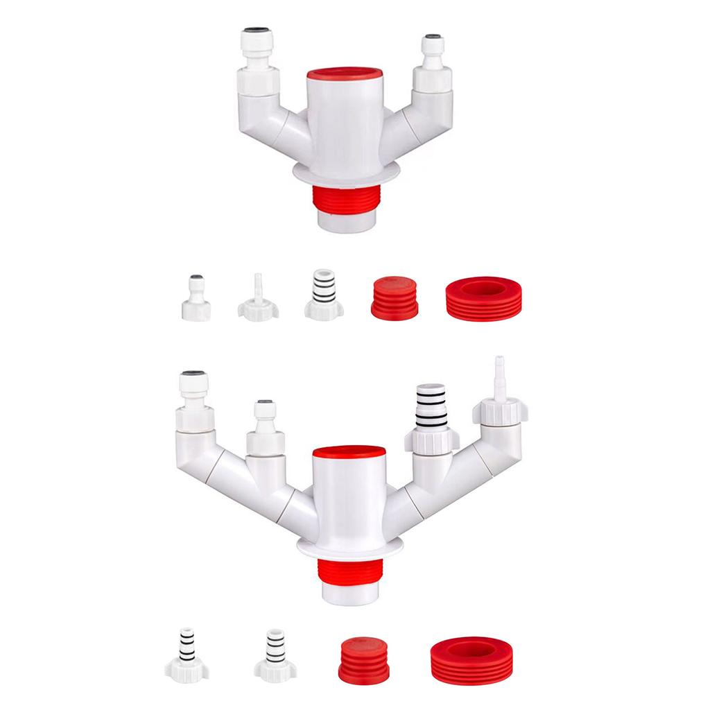 Durable ABS Drain Adapter Easy Installation Sink Pipe Connector Say Goodbye to Unwanted Smells & Clogs for Kitchen