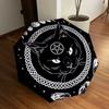 1pc Witchcraft Moon Phase Cat Umbrella with Plastic Handle,Suitable for All Seasons Home Travel Outdoor UmbrellaDD118