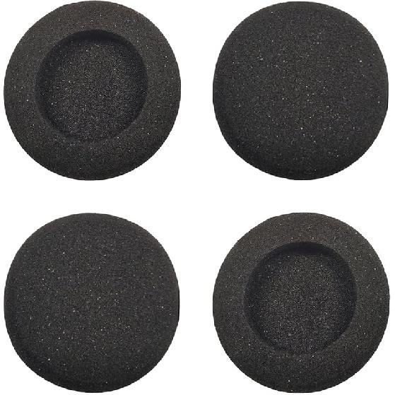 Bingle Ear Cushions Earpads Replacement 50mm Ear Pad Covers for Plantronics HW251N HW261N HW510 HW520 Blackwire C320 3220 3210 3320 Jabra PRO 920 930