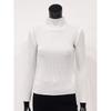 High Neck Slim Long Sleeve T shirT  432 121
