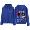 Rapper Duki 5202 MIXTAPE Album Zipper Hoodies Men's Women Y2k Clothing Loose Zip Up Sweatshirts Oversized Vintage Jackets Coats