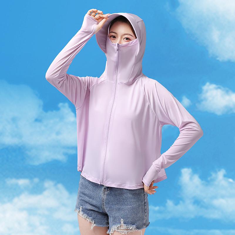 Women's Spring/Summer UV Protection Long Sleeve Lightweight Loose Outerwear