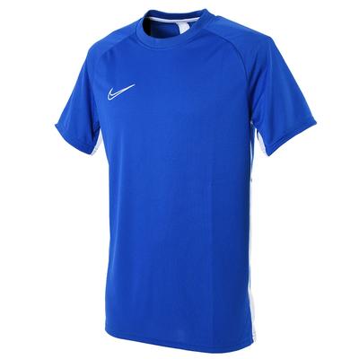 Camiseta de Corrida Respirável de Manga Curta Masculina Azul AJ9997-480