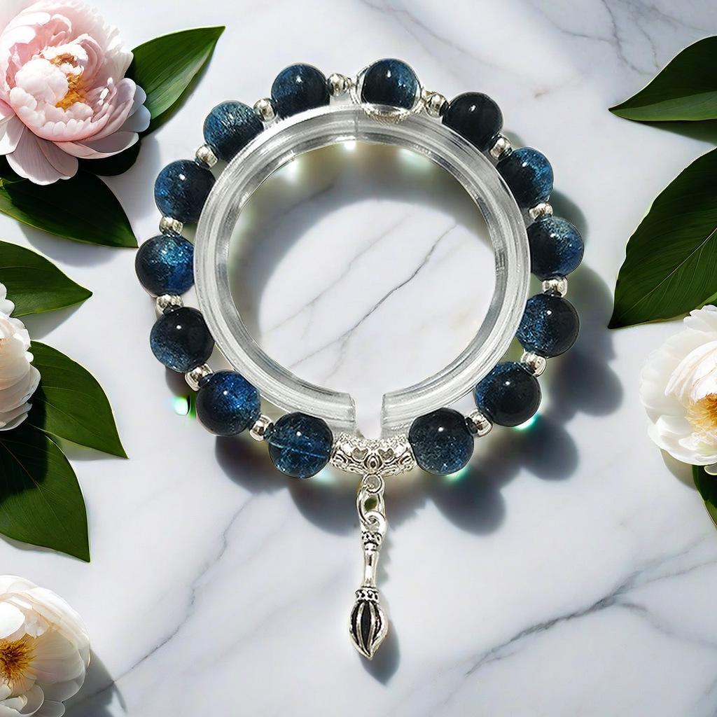 Daisy Popcorn Beaded Bracelet: Elegant Women's Hand Jewelry