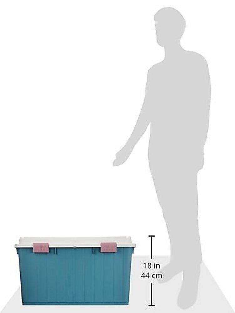 Heiwa Kogyo Outdoor Storage Bellacon Wide 120L Blue, Made In Japan, Kerosene Can Container, Gardening Storage Case