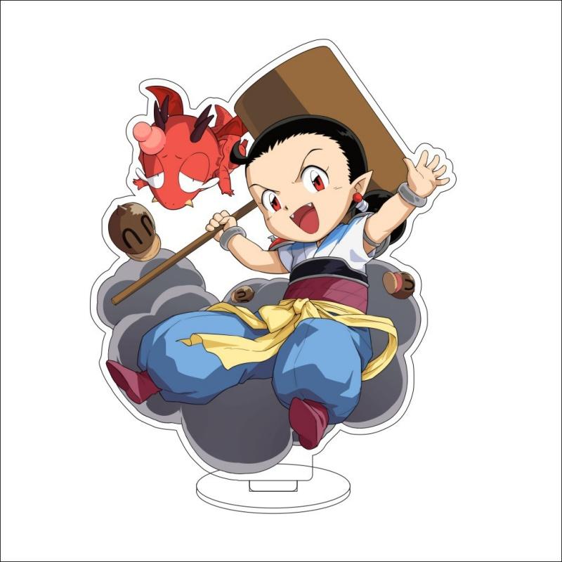 Anime Inuyasha Acrylic Stand Standing Set with Kagome and Sango Cute Cosplay Accessories Desk Decorations Toy for Gift