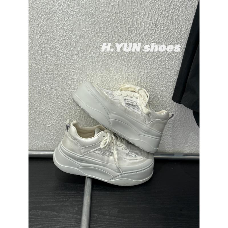 

Spring new small thick-soled little white shoes for women, light and heightening muffin thick-soled women s shoes 40