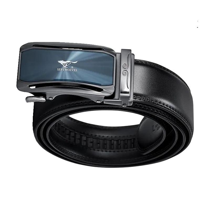 Belts for Men's High End Automatic Buckle Belt Casual Versatile Belt Holiday Gift Belt