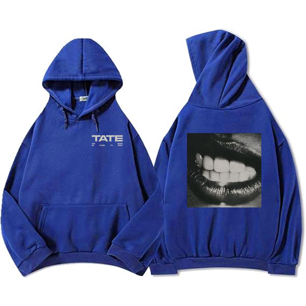 Tate McRae So Close To What Hoodies 2026 New Album Printing Sweatshirts Men Women Clothing Fleece Casual Unisex Oversized Streetwear