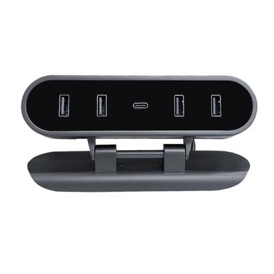 Car Fast Chargers USB Shunt Hub Port Suitable for Model 3/Y Docking Station Powered Splitter Quick Data Transfer Adapter