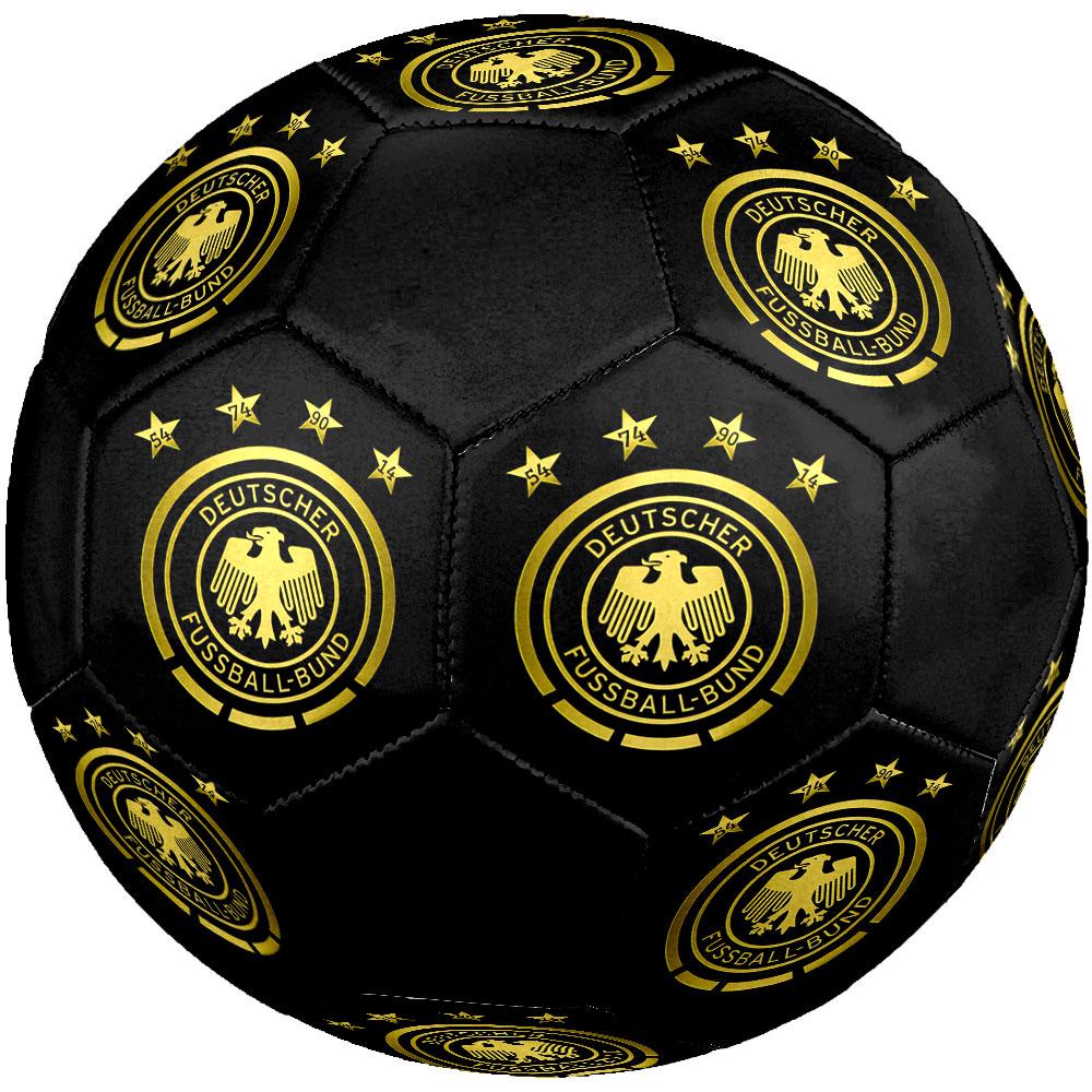 Germany national football logo Size 5 Soccer Ball, Machine-Stitched PVC, Durable & High Bounce, All Ages Fit, fan merchandise, matches & outdoor use.