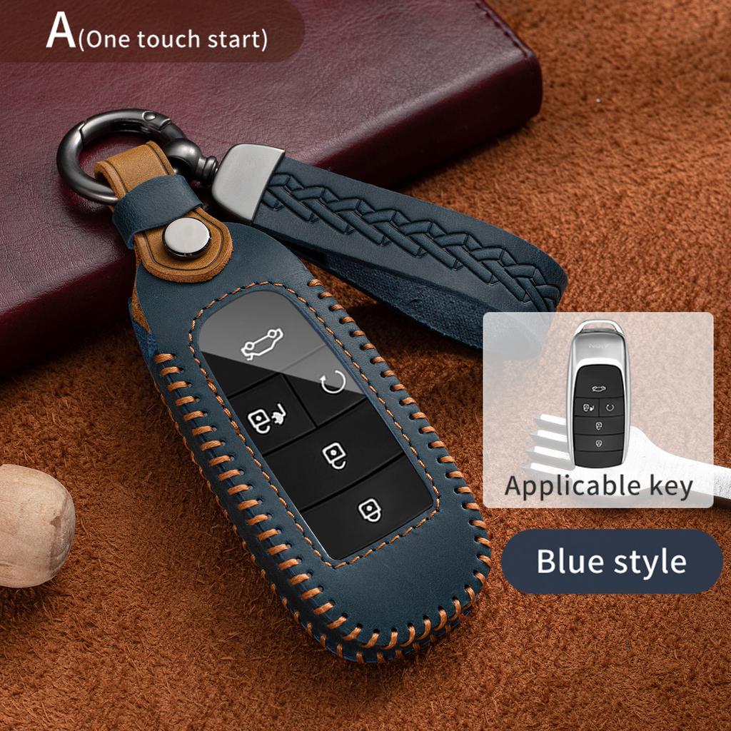 Premium Grade Auto Key Fob Cover Case Fit For Gac New Energy Trumpchi Ga6 Gm6 Aion S V Y Lx Gs7 Gs8 Gs5 Gm8 Key Ring Auto Accessories
