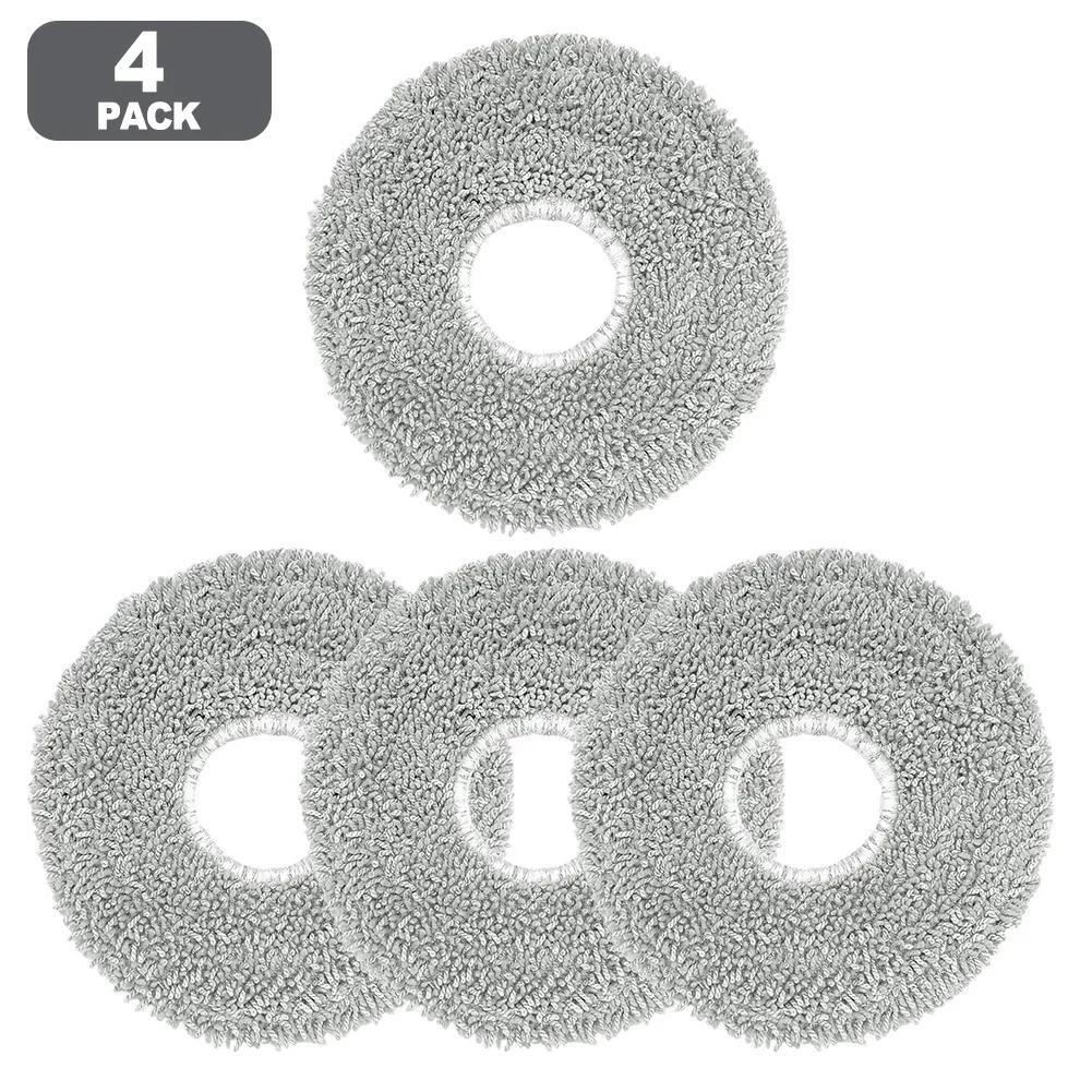 Mop Cloth Replacement for Conga X70 Robot Vacuum Cleaner Washable and Reusable Microfiber Mop Cloth Kit with Multiple Pieces