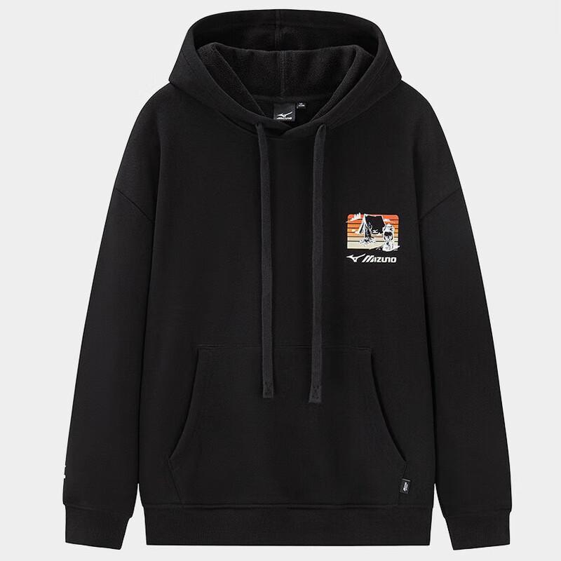 

Мужская вязаная толстовка с капюшоном Mizuno для активного отдыха L