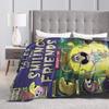 Smiling Friend Games Blankets Quality Warm Soft  Throw Blanket Winter Airplane Travel Couch Chair Sofa Bed Funny Bedspread