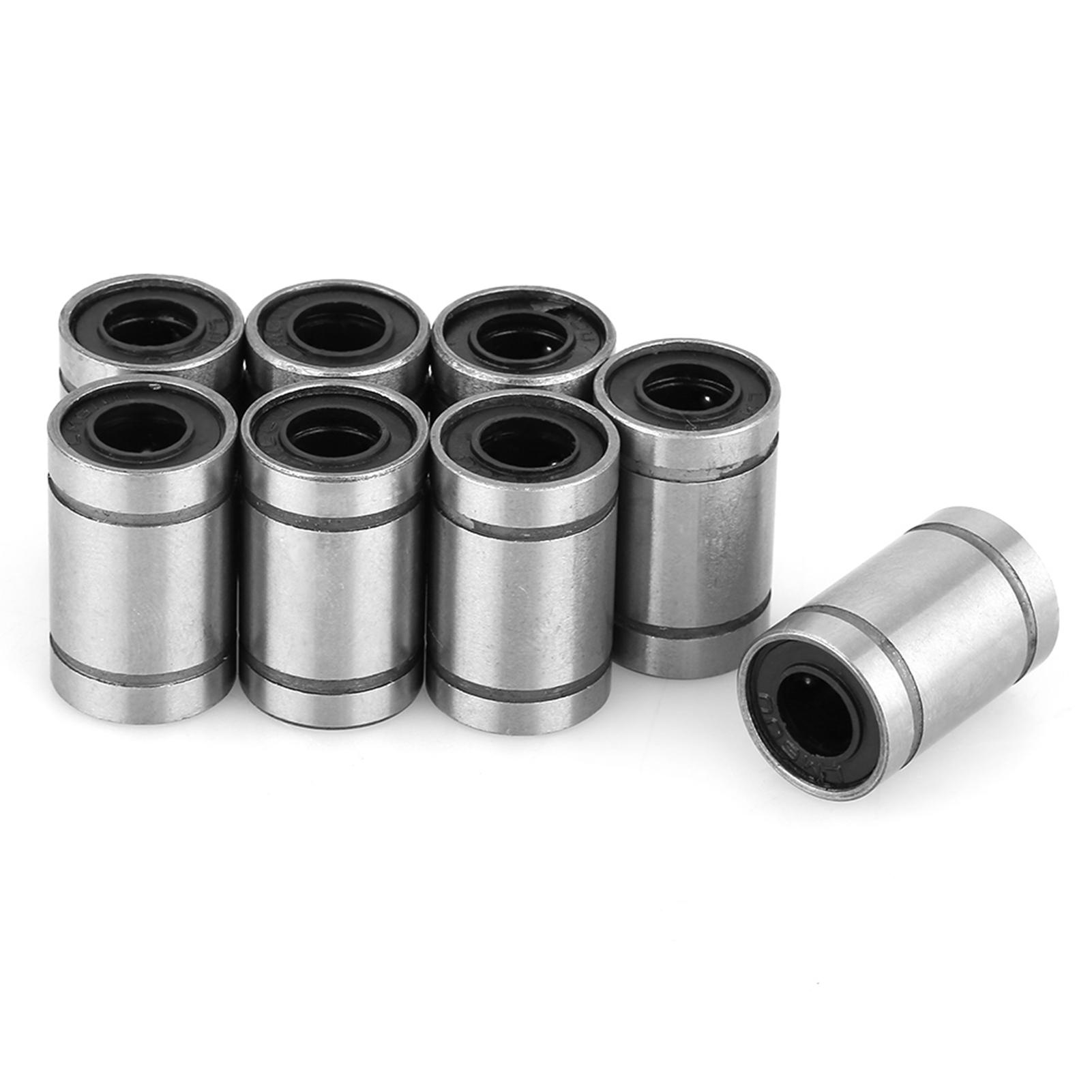 

8pcs LM6UU 6mm Linear Motion Ball Bearing Bushing for 3D Printer CNC Parts