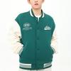 Anta Thick Single-Breasted Long Sleeve Baseball Jacket Men Jackets Forest-Green 152348726S-1