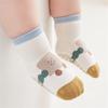Lawadka 3Pairs/lot Toddler Baby Girls Boys Socks Cotton Print Newborn Socks for Girls Boys Soft Cute Children's Sock 0-5Years
