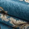 Copridivano in Ciniglia Stile Europeo Lussuoso Classico Ricamato Copridivano Jacquard Antiscivolo Morbido per Soggiorno Casa