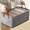 Clothes Storage Boxes Steel Shelf Thousand Bird Grid Storage Boxes Pants Storage Drawer Bedroom Organiser Folding Storage Boxes