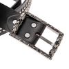 [Artemis Classic] Double Cylinder Studded Belt Ac-acbt0011 Rock Men's Casual Large Size Gentleman's Belt