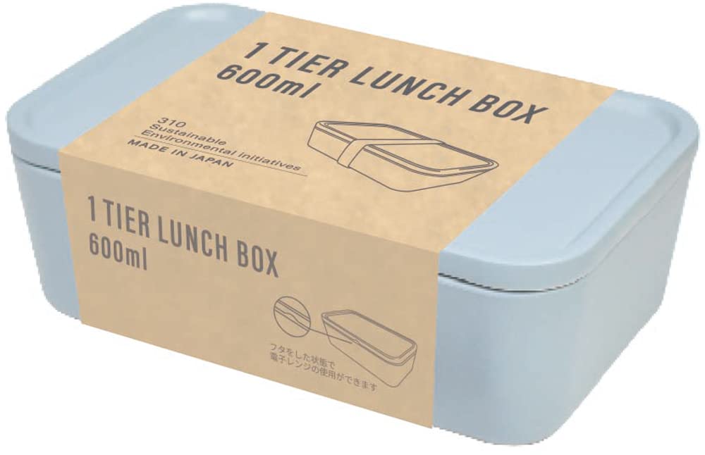 Ippinsha Bento Sky 310 Box, 600ml, Blau, (Sanichimaru), Einstöckig