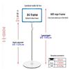 Stainless Steel Floor-Standing Area Display Stand