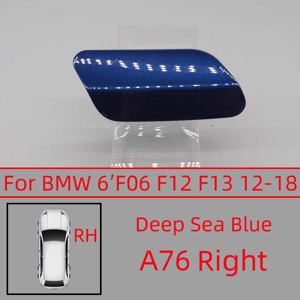 Scheinwerferwaschanlage Düsenabdeckung Schale Deckel Kappe 51118052711 51118052712 Für BMW 6 F06 F12 F13 Normaler / M-Sport Stoßfänger 2013-2018